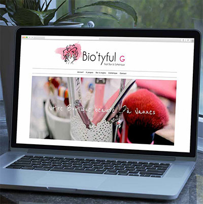 Breizhdez.fr : Réalisation de site web et blog : Nail bar et Esthétique, Boutique à Vannes