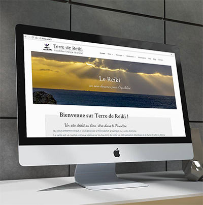 Breizhdez.fr : Réalisation de site web et blog : Reiki, Massage et Méditation